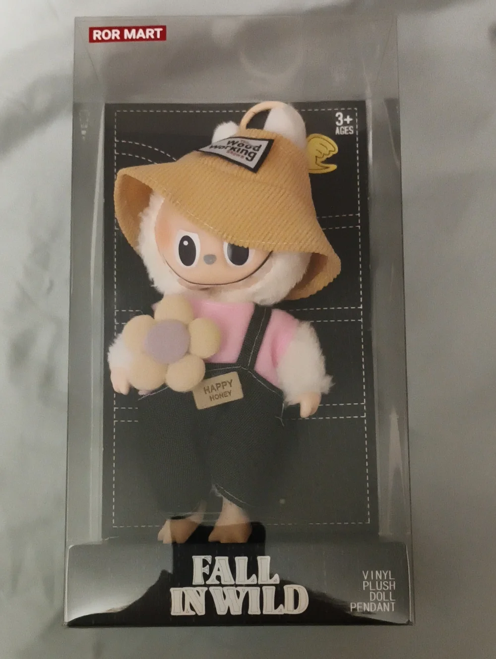 #247 Fall In Wild Plush Knock Off Doll — Pink & Yellow Outfit